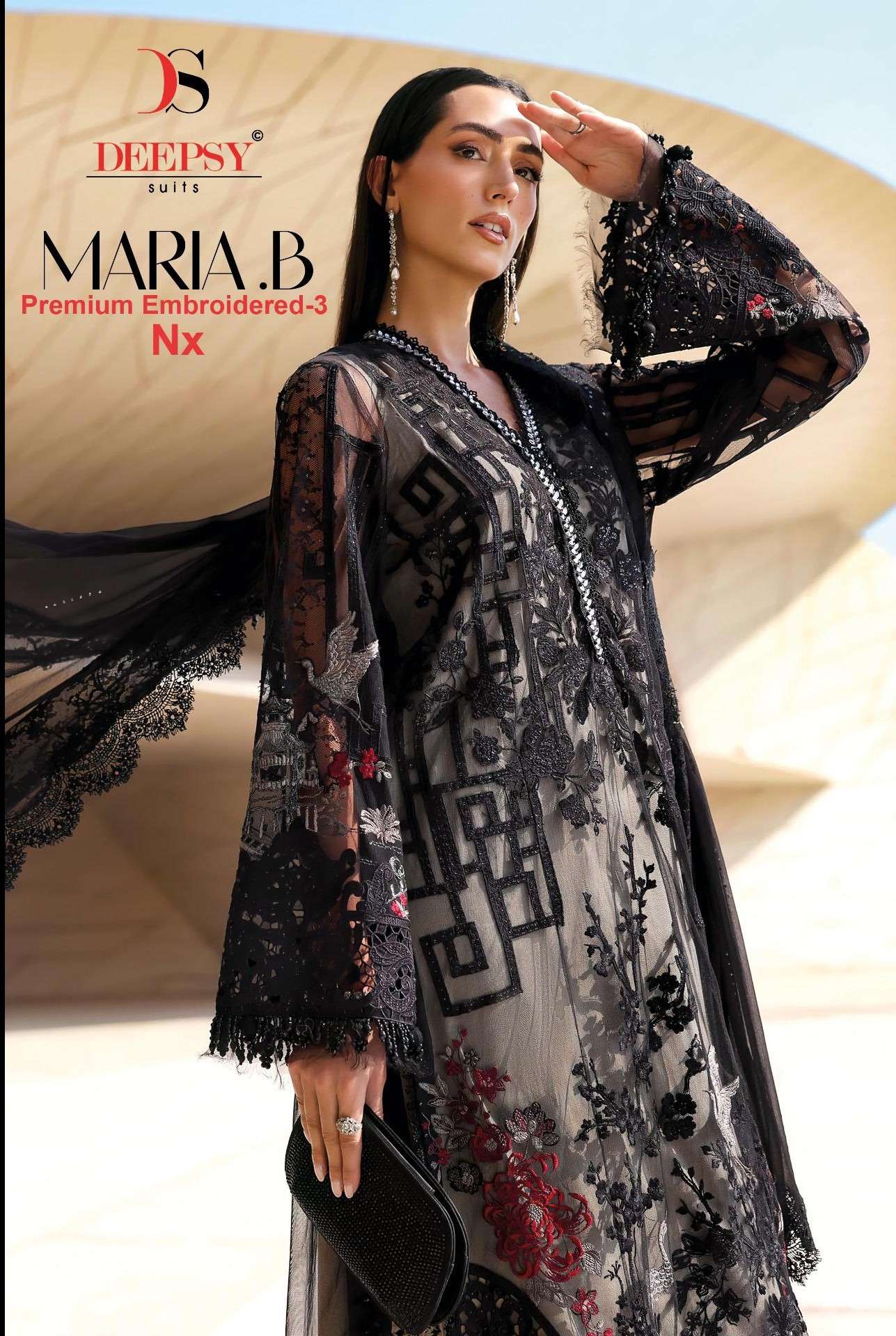 MARIA B PREMIUM EMBROIDERED - 03 BY DEEPSY SUITS 